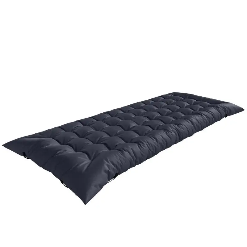 Portable Foldable Camping Mat with Non-Slip Straps for Camping Beds, Tents, and Travel – Dark Gray