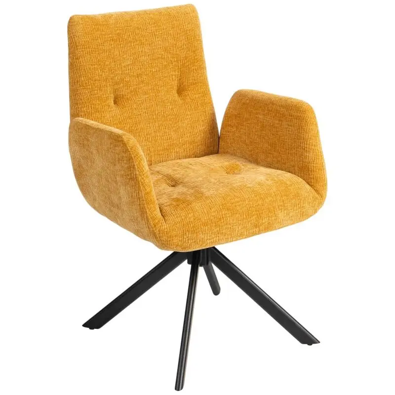 Upholstered armchair, accent chair, modern design, swivel, up to 120 kg