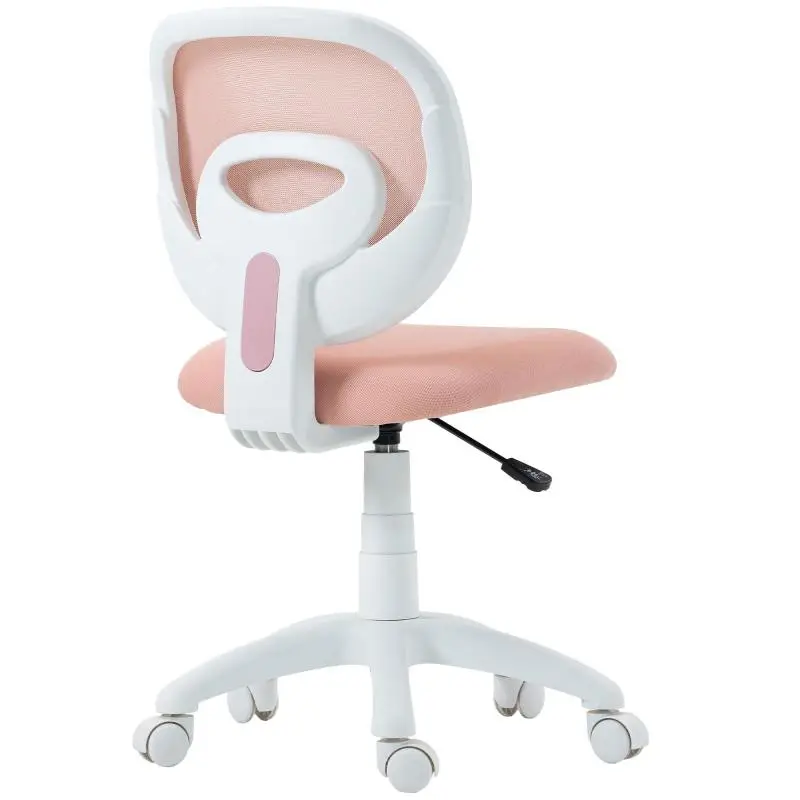 Ergonomic Office Desk Chair with C-Shaped Back Support, Height-Adjustable