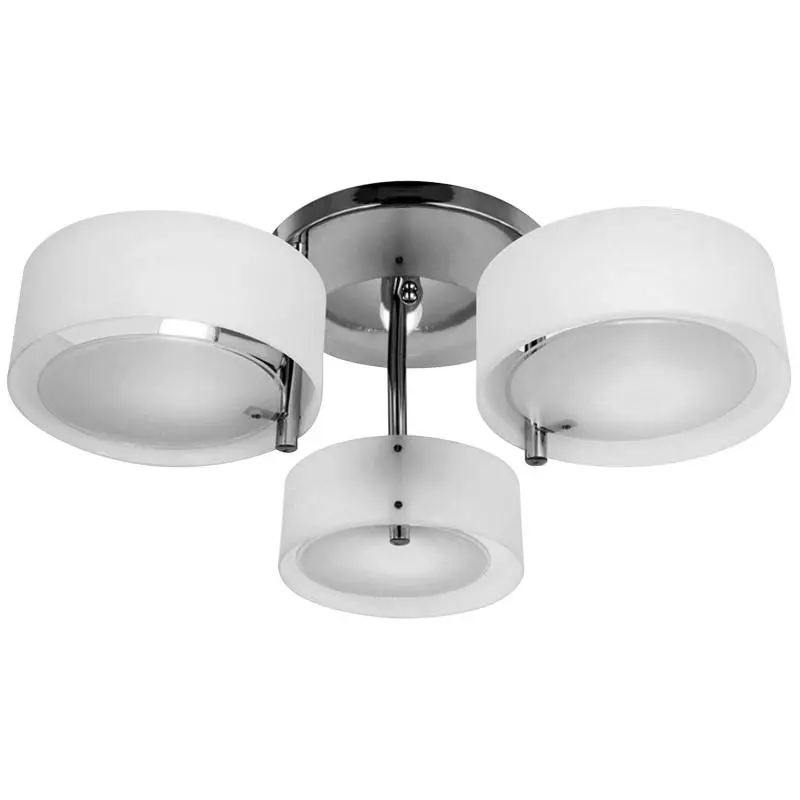 inchGota inch E27 Ceiling Light with Acrylic Shade – White
