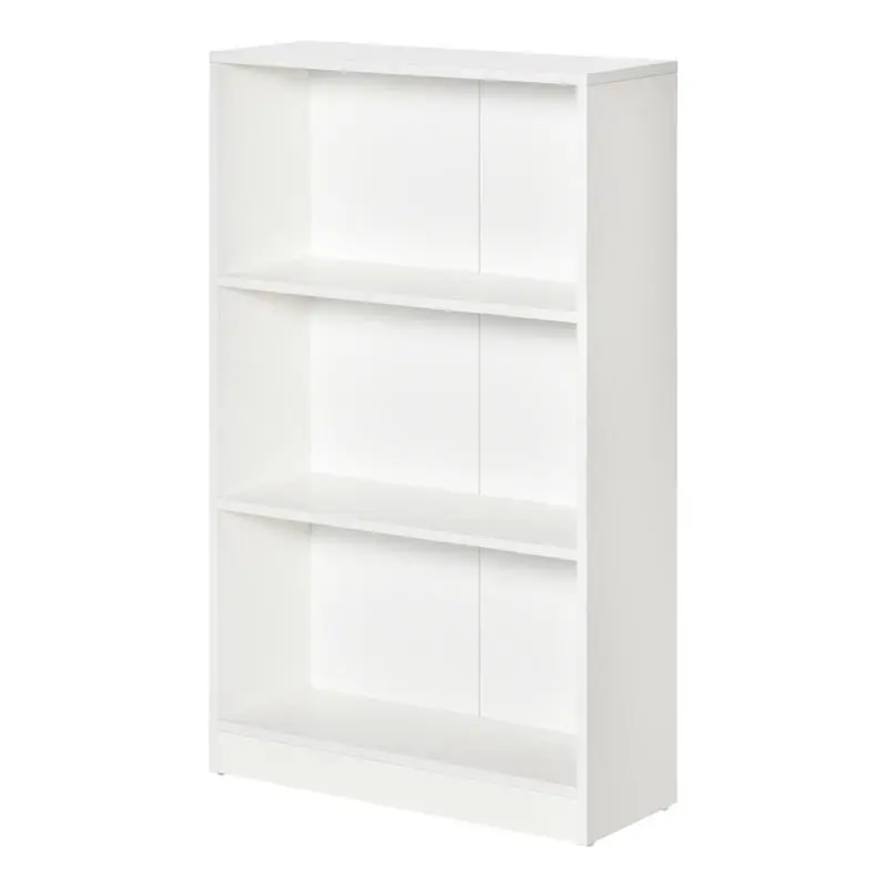 3-Tier Bookshelf/Storage Unit for Books, CDs, and Plants – Suitable for Living Room, Study, or Bedroom – 62.2 x 24 x 102.4 cm – White