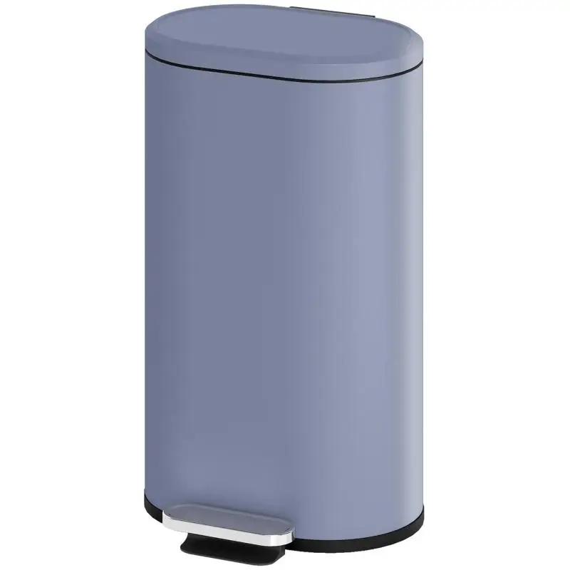 30L kitchen trash can, pedal bin, removable inner bucket, soft-close lid, 36.5x31x61cm