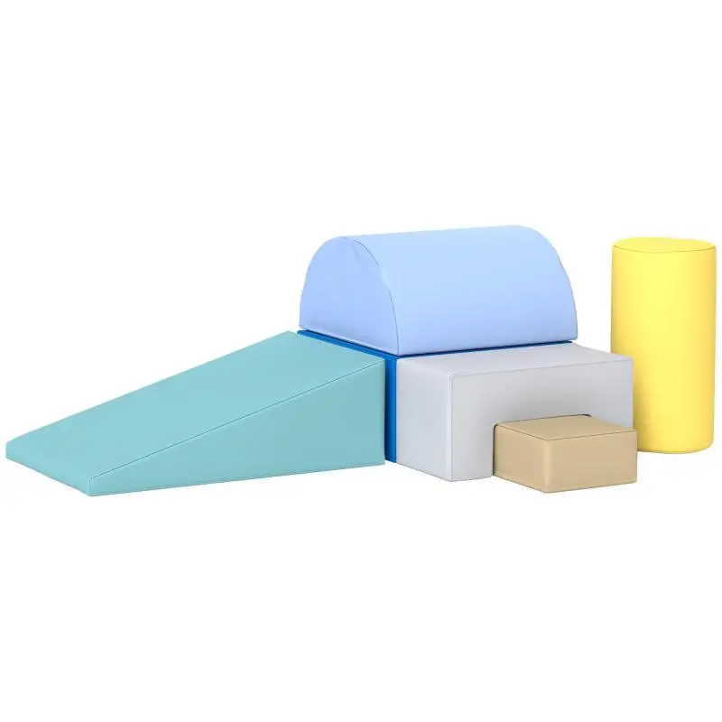 6 XXL foam building blocks – educational toys – motor skills module – EN71-1-2-3 certified – 20D PU foam