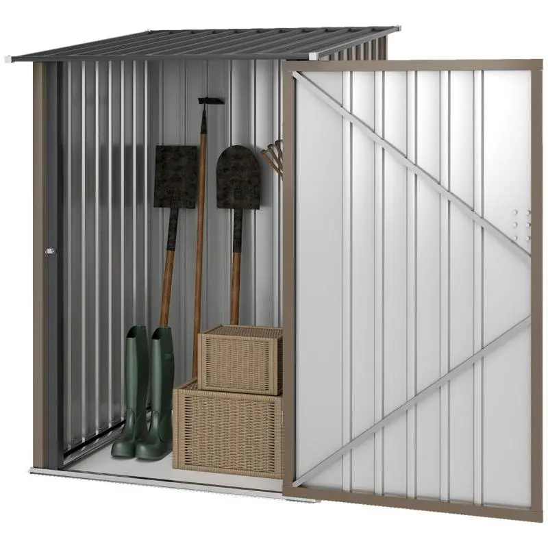 Steel tool shed 100 x 103 x 160 cm