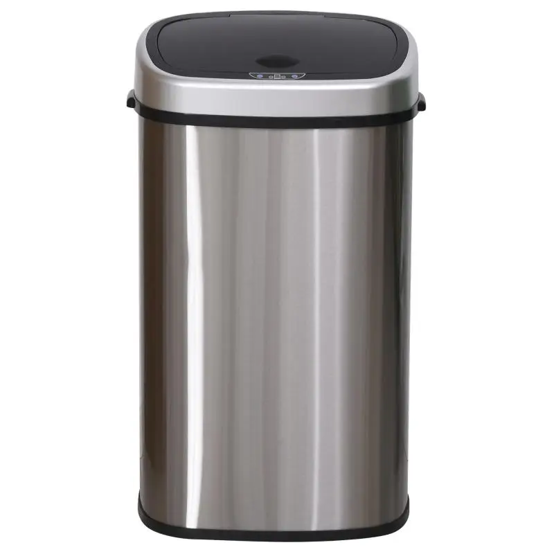 58L Sensor Trash Can – Automatic Waste Bin with Motion Sensor, Waterproof Stainless Steel Waste Container for Kitchen, Office, and Bedroom