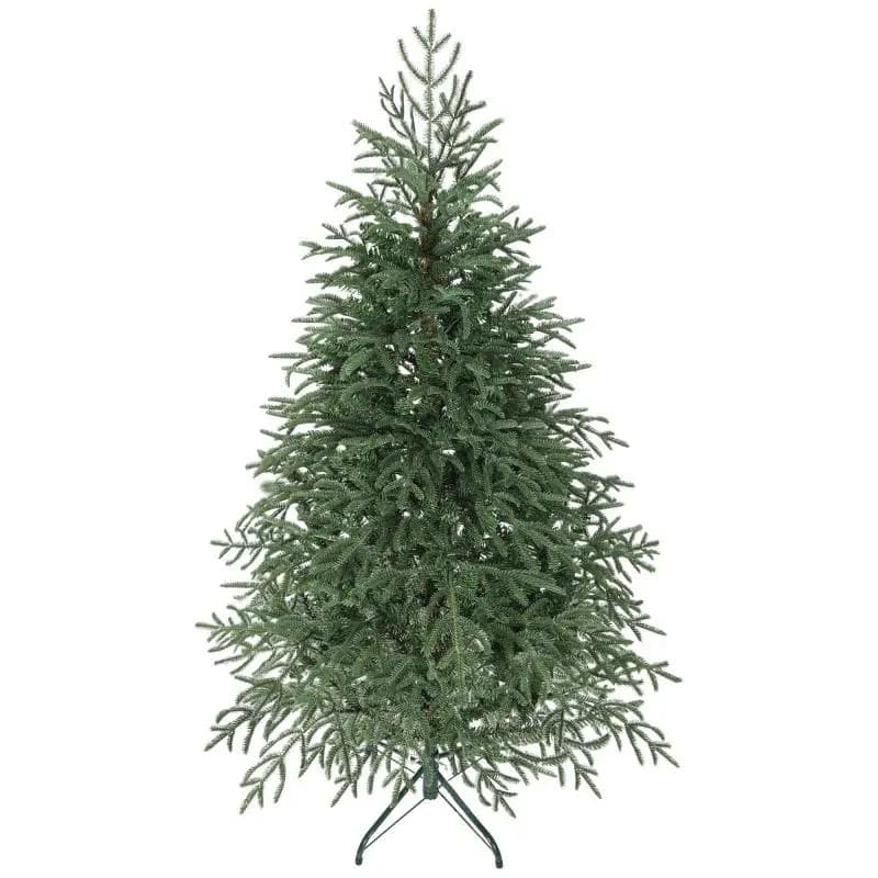 150 cm Fire-Retardant Artificial Christmas Tree with 1,375 Realistic Tips and Foldable Metal Base
