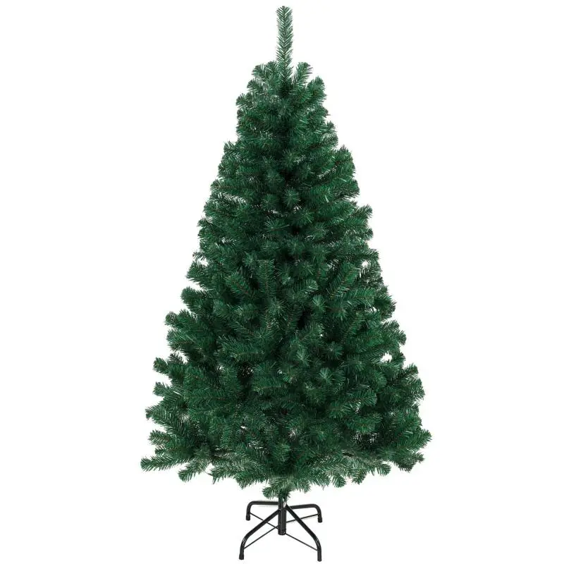 150 cm Artificial Christmas Tree, 420 Tips, Foldable Steel Stand