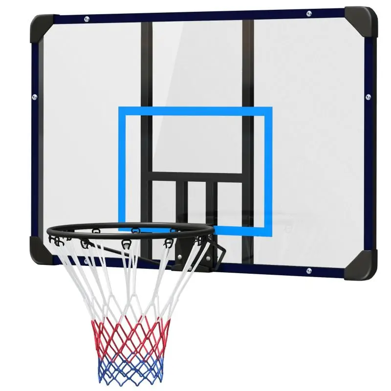Mini Wall-Mounted Basketball Hoop for Indoor and Outdoor Use